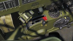 TF-51D キャブレター制御レバー及びキャブレターラムエアコントロールレバー